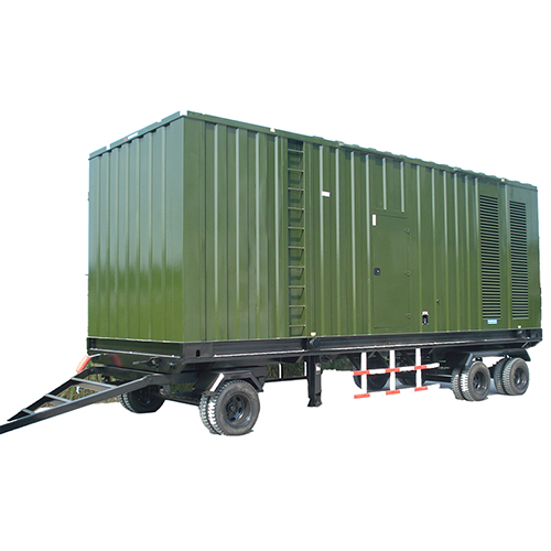 高石碑镇会议移动集装箱型发电机组电站